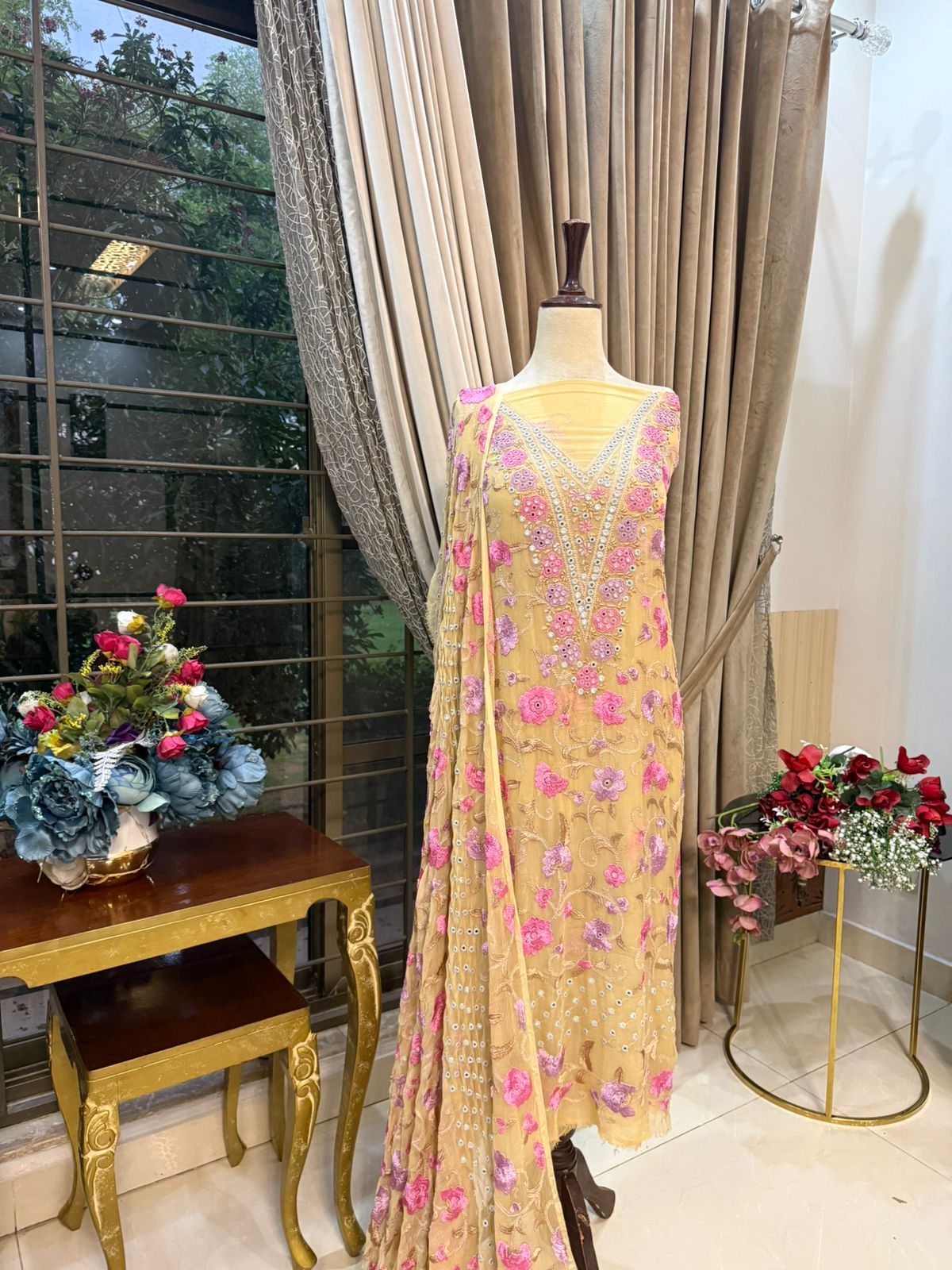 Resham Thread Collection Handmade Luxury Pakistani Dresses